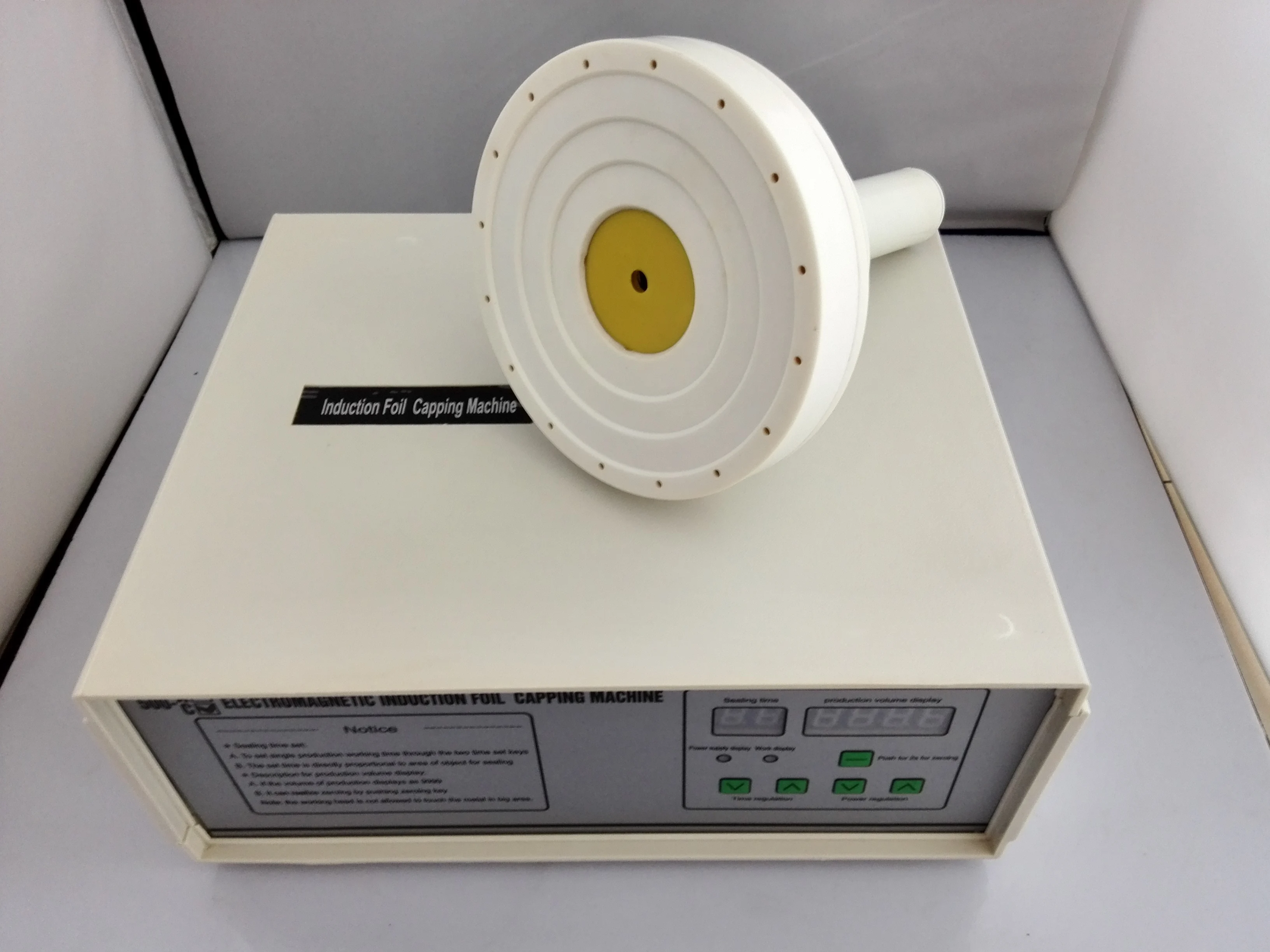 Новый Ручной Индукционный герметик 100 А, Индукционная герметизирующая машина для фотофольги (диаметр запечатывания 20-мм)