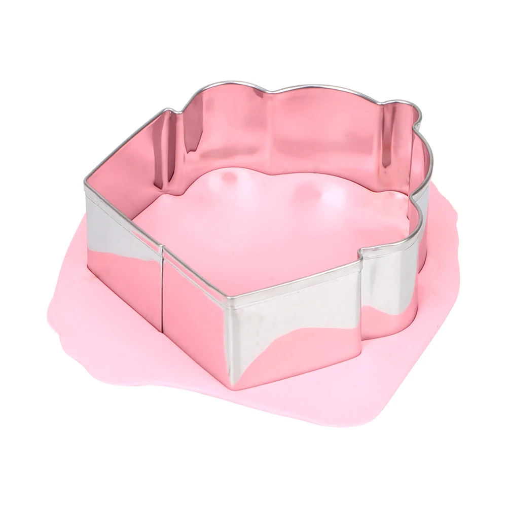 Cake Decorating Tool Biscuit Cookie Cutter Cupcake Shape Cookie Mold Stainless Steel Fondant Cake Chocolate Baking Mold