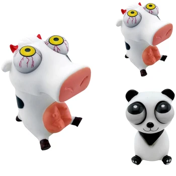 

Funny Anti Stress Toys Goods Slow Raised Eyes Popping Doll Anti Stress Ball Vent Pressure Toys Environmental Placstic Playthings