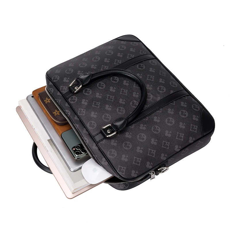 Luxury Design Printed Leather Bag - Image 5