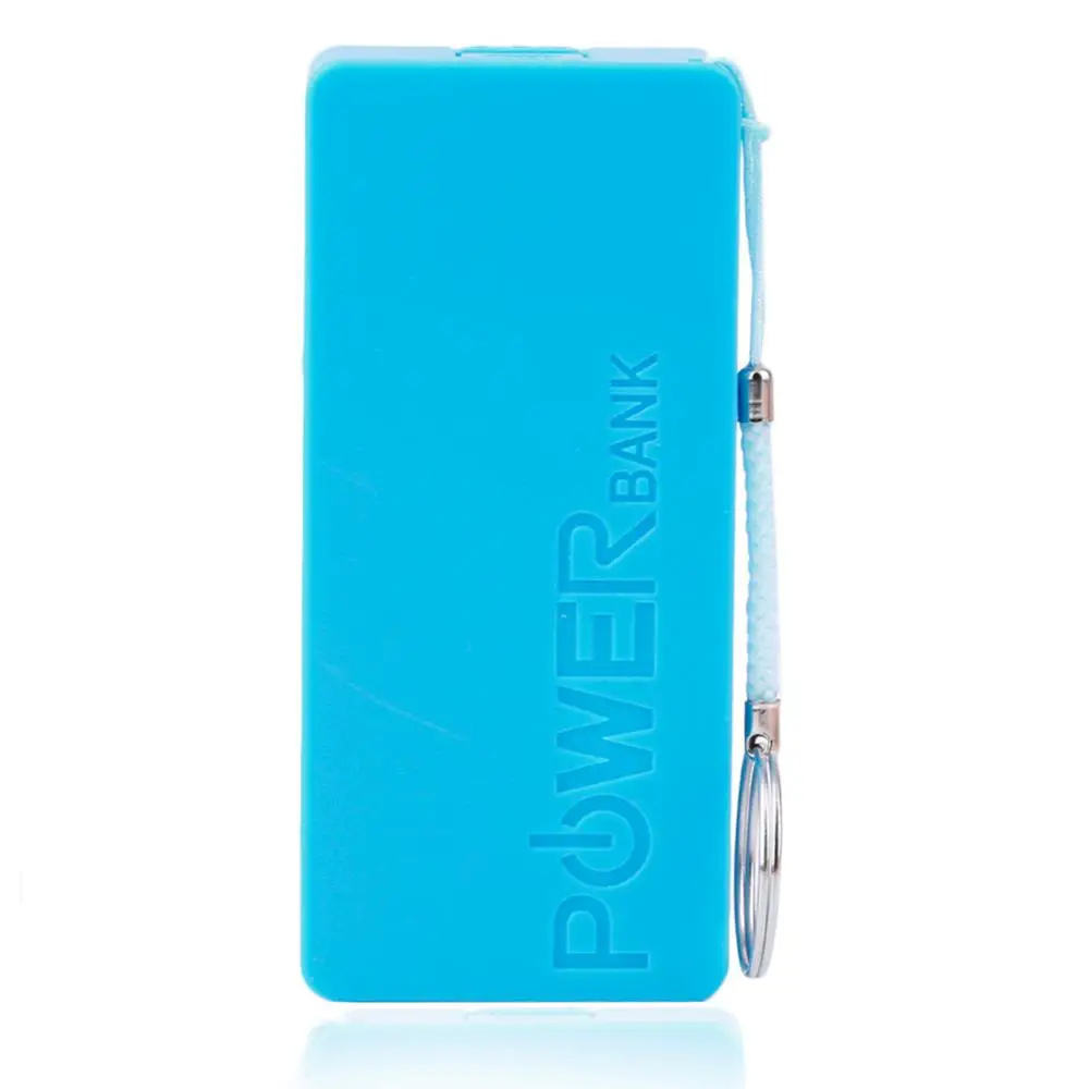 5600mAh 5V USB DIY Powerbank Case Portable External 2X18650 Battery Storage Box Power Bank Case Box Shell For Mobile Phones