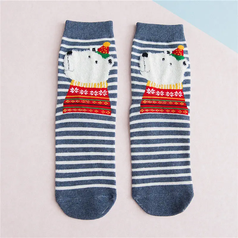 KingDeng Симпатичные Носки Для Девочек Зима Согреться Носок Kawaii Harajuku Новинка Мультфильм Эстетичный Носок Уличная Одежда Корейского Стиля