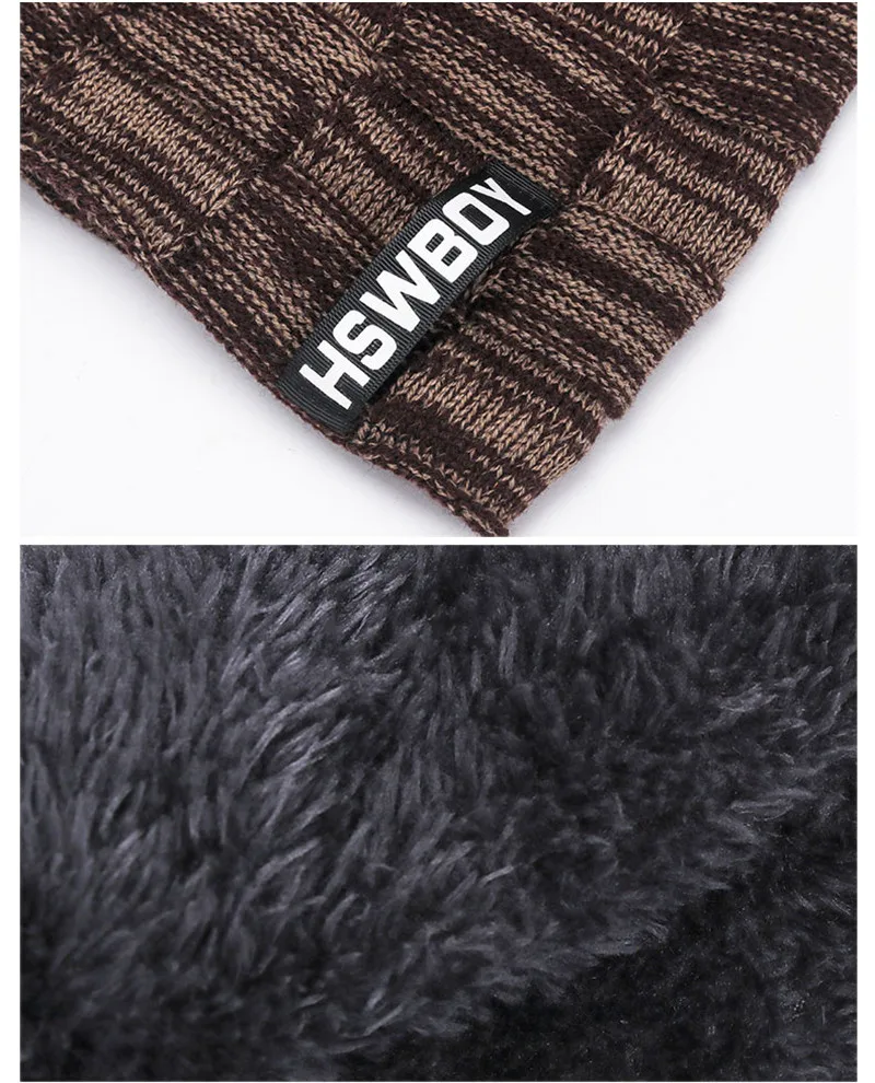 Повседневные наушники Skullies Beanies для мужчин и женщин, теплая вязаная зимняя шапка, модная однотонная шапка в стиле хип-хоп, зимние шапки для мужчин