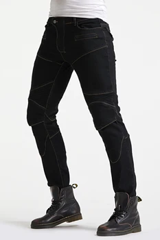 

NEW 2019 VOLERO Motorcycle PK718 Jeans Motorcycle Men's Off-road Jeans/Ridling Pants Motocross Trousers With Protect Equipment