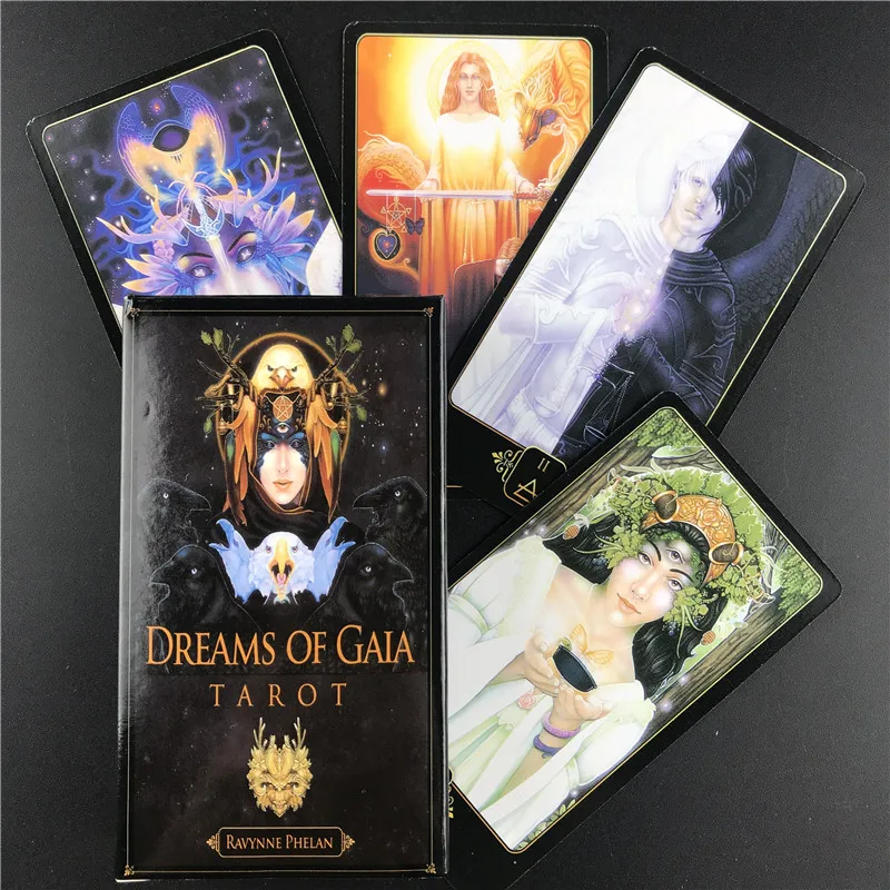 Dreams of Gaia Tarot Cards Deck Board Game Family Playing Cards Gift In Stocks 108 cards family funny entertainment board game fun family game paper playing cards poker cards