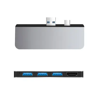 

Mini Displayport DP & USB3.0 to HDMI & USB3.0 OTG & Dual TF Card Reader Adapter for Surface 4/5/6