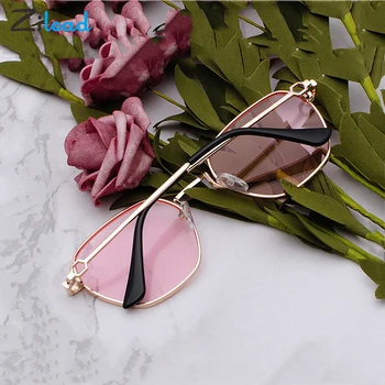 

Zilead Personality Ocean Piece Sunglasses Classical Women/Men Metal Lens Simple Glasses Lady Comfortable Sun Glasses Street Beat
