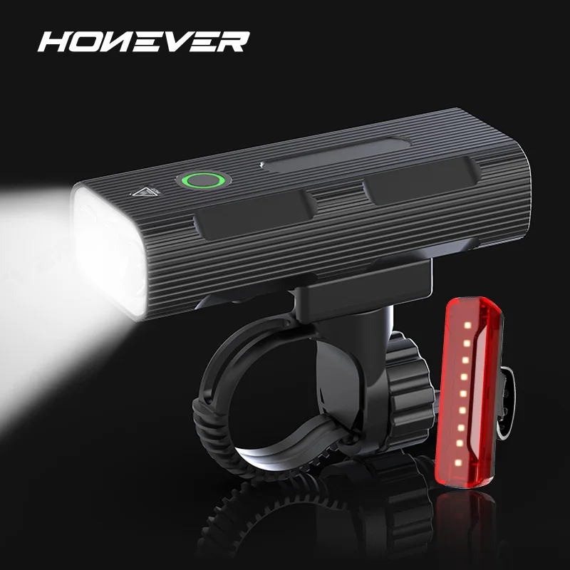 2021 New Bicycle Light Highlight 5200mah 2400mah Usb Rechargeable Bike 