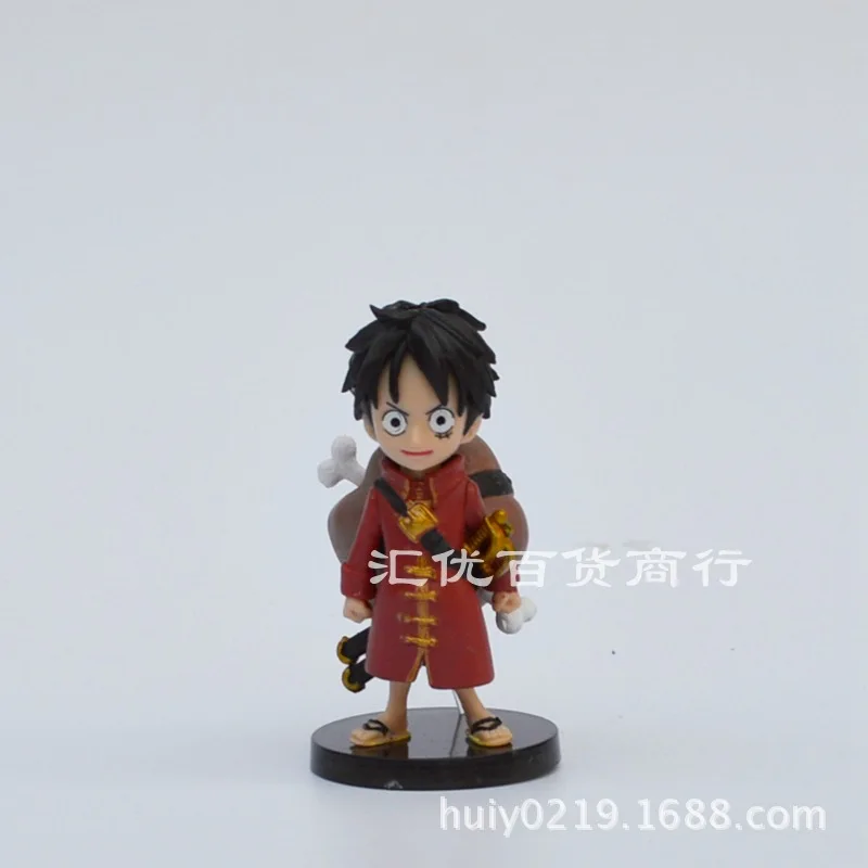 67 для 9-Red one piece мультфильм автомобиль украшение аниме Гараж Комплект Модель