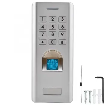 

Access Control Kits Waterproof Fingerprint Reader Password Door Access Control Keypad Security Entry Metal Access Control