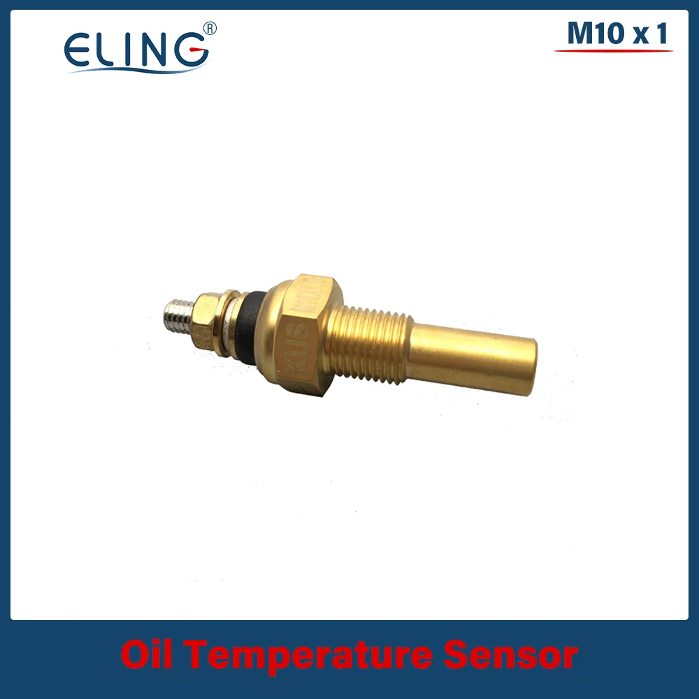 KUS Oil Temperature Sensor 361-19ohm for Oil Temp Gauge M10 M12 M14 M16 M18 3/8 18NPT