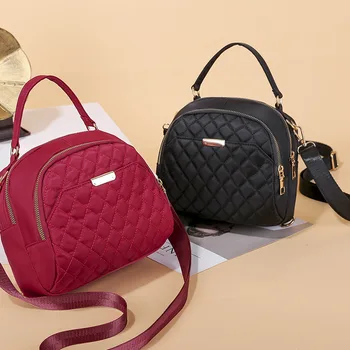 

2020 new ladies oxford handbag shoulder bag messenger bag mini backpack