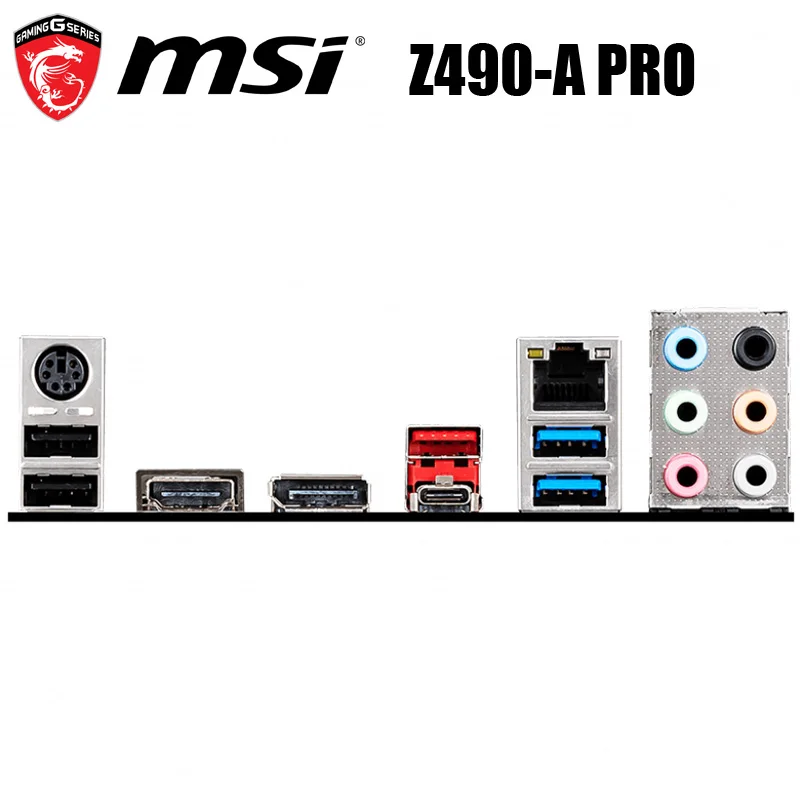 100% New MSI Z490-A PRO Motherboard LGA 1200 PCI-E
