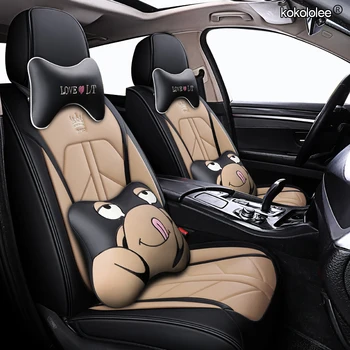 

kokololee leather car seat covers for BMW e30 e34 e36 e39 e46 e60 e90 f10 f30 x3 x5 x6 x1 x2 x4 car seats Protector Automobiles