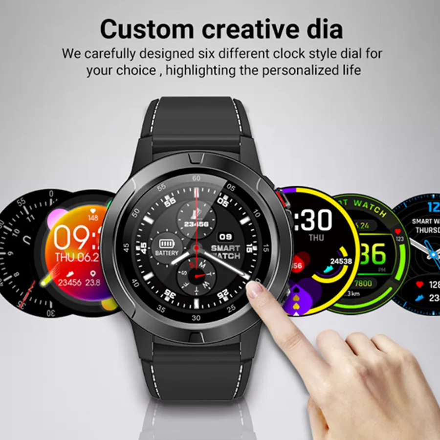 CZJW M4 Bluetooth call smart watch GPS outdoor compass fitness watch man heart rate muti-watch faces intelligent wearable device