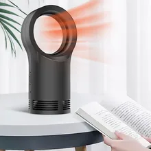 Высокое качество Leafless Электрический вентилятор домашний рабочий стол без пузырьков обогреватели пространство воздуха теплее вентилятор