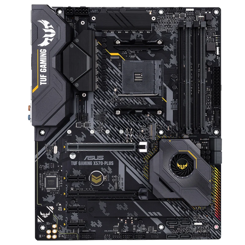 Новая оригинальная материнская плата ASUS TUF X570 PLUS игровой материнской платы + R5