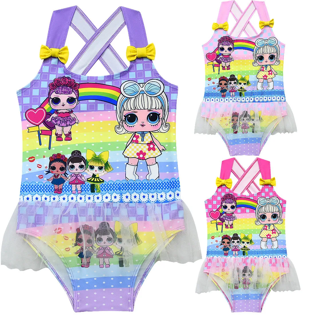 girls lol swimsuit