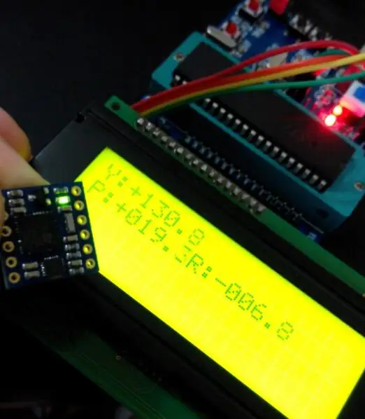 GY953 AHRS девять осевой инерционный навигационный модуль датчика/электронный компас с модулем компенсации наклона