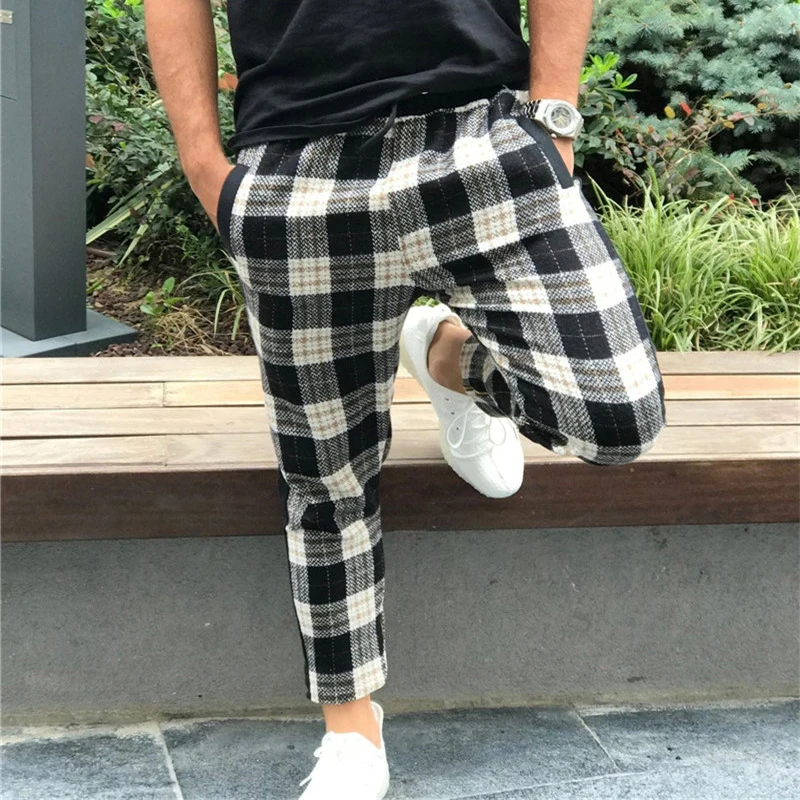 2 Брендовые мужские повседневные брюки jogger модные мужские брюки повседневные штаны хип-хоп повседневные Комбинезоны - Цвет: 2
