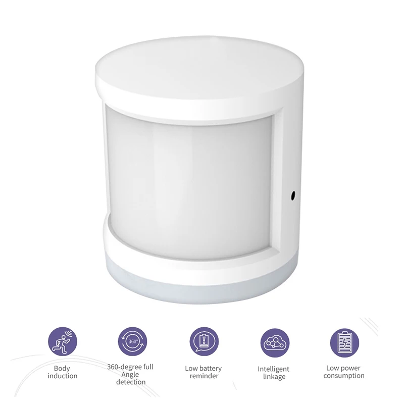 Super Mini Tuya ZigBee PIR Motion Sensor Wireless Passive Infrared Detector Smart Home Security Burglar Alarm APP Control | Электроника