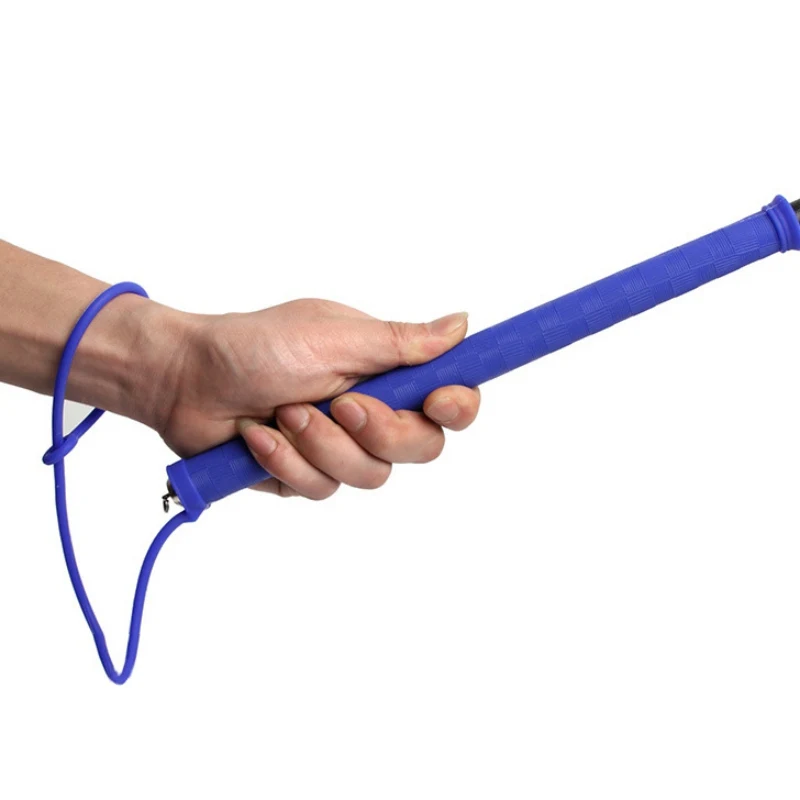 

Fishing Rod Pole Handle Protective Silicone Cover Anti-Slip Anti-Electricity Fishing Pole With Lanyard Fishing Tool