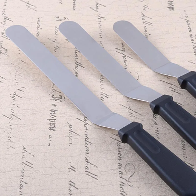 Нержавеющая сталь масла нож для кремового торта лопатка торта-обледенения