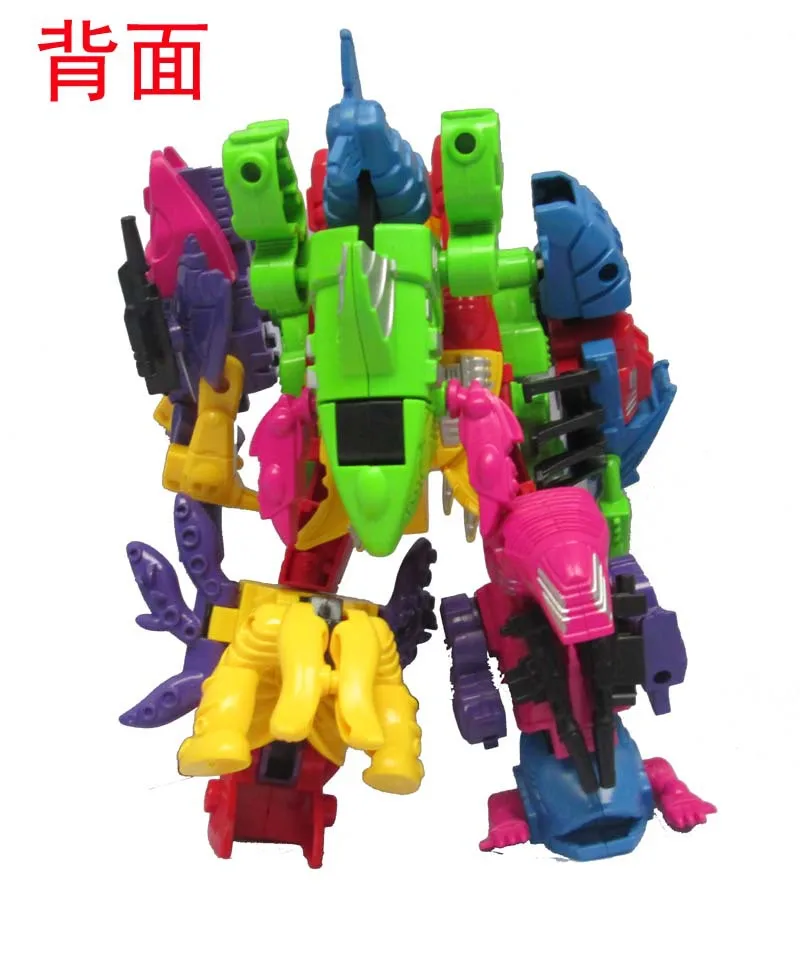 Children DIY Educational Oceans Battle Beast Six-in-One Deformation Robot Fit Deformation Robot Wholesale