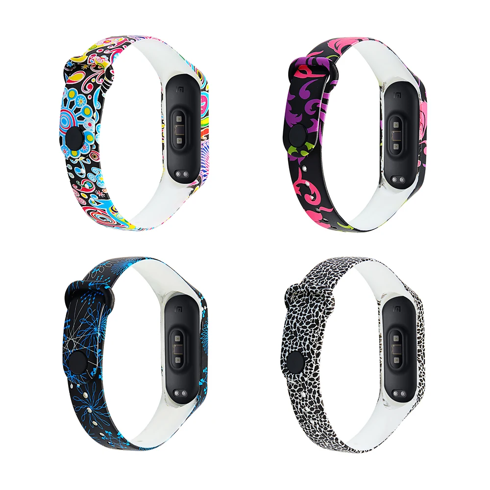 Водонепроницаемые ремешки для Xiaomi mi Band 3 4, аксессуары для смарт-браслета для Xiaomi mi Band 3 4, ремешок для смарт-браслета для mi band 4 3 Wrist