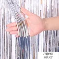 Glossy silver
