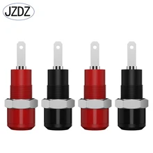 

JZDZ 4pcs 2mm Banana Socket Binding Post Banana Plug Jack Electrical Connector DIY Parts Accessories J.40007P