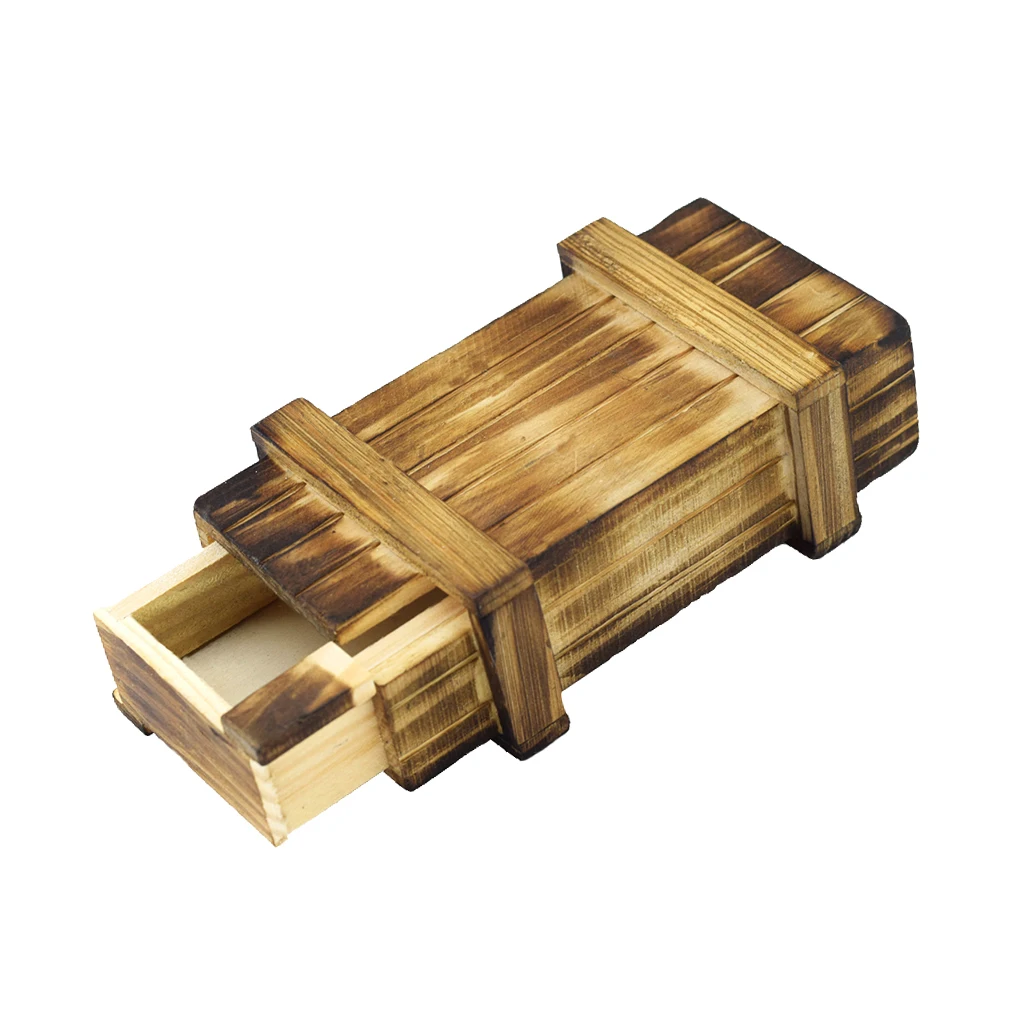 Easy Design & Difficult to Open Magic Box- Kong Ming Lock Puzzle Kids Toy