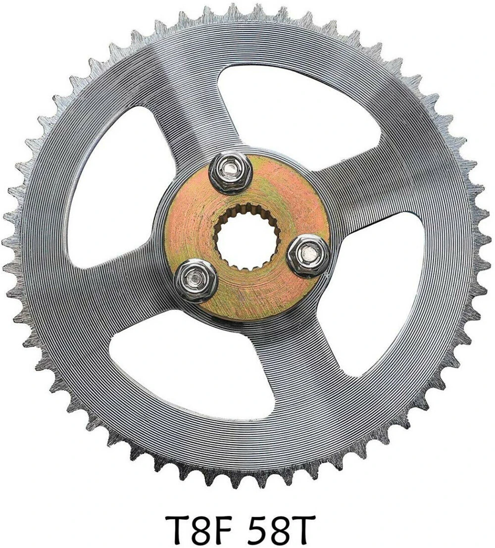 US $123.99 740mm Go Kart Rear Axle Assembly Kit Complete Wheel Brake Hub Disc Rotor T8F Chain Sproket for Mini ATV QUAD  Drift Trike Buggy