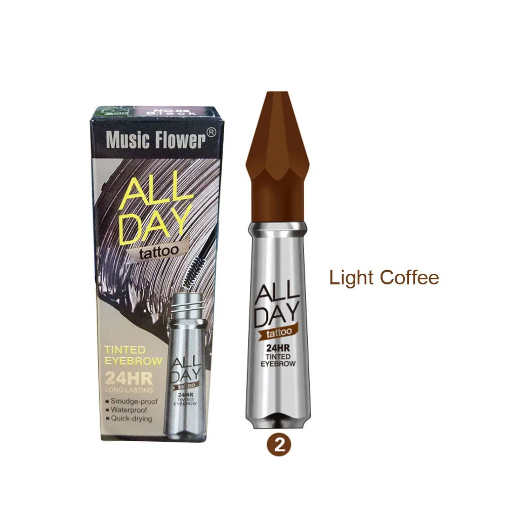 Eyebrow Mascara Waterproof Eyebrow Pencil Tattoo Pen Lasting Professional Fine Sketch Liquid Eyebrow Cream Y11.5