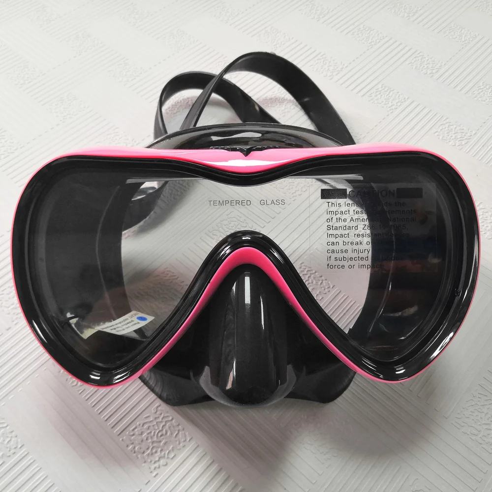 Trocken schnorchel Set Tauchmaske Anti-Leck Anti-Fog gehärtetes Glas Linse verstellbares Schnorchel Set Tauchen Schwimmen Schnorchel Kit – Detail 2