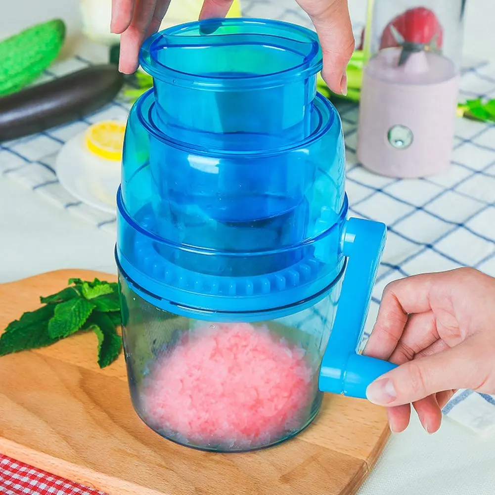 diy ice shaver machine