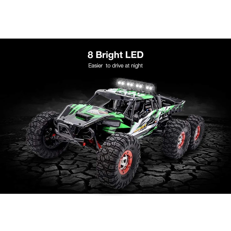KW-C06 1:12 2,4 Ghz 6WD RC внедорожный пустынный грузовик RTR 60 км бесщеточный высокоскоростной амортизатор гоночных автомобилей игрушки