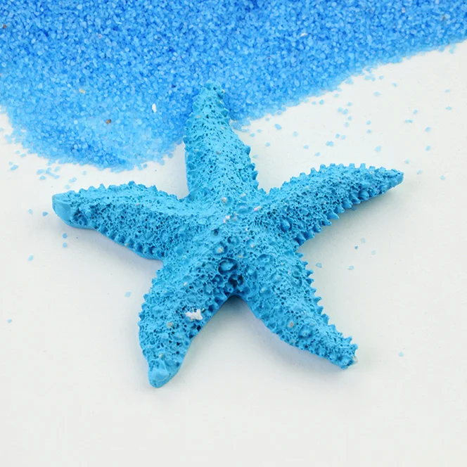 Starfish Blue 1pc Белый черный песок камень бутылка желаний Морская звезда украшения Реквизит Фотостудия аксессуары для фото задний план - Цвет: Starfish Blue 1pc