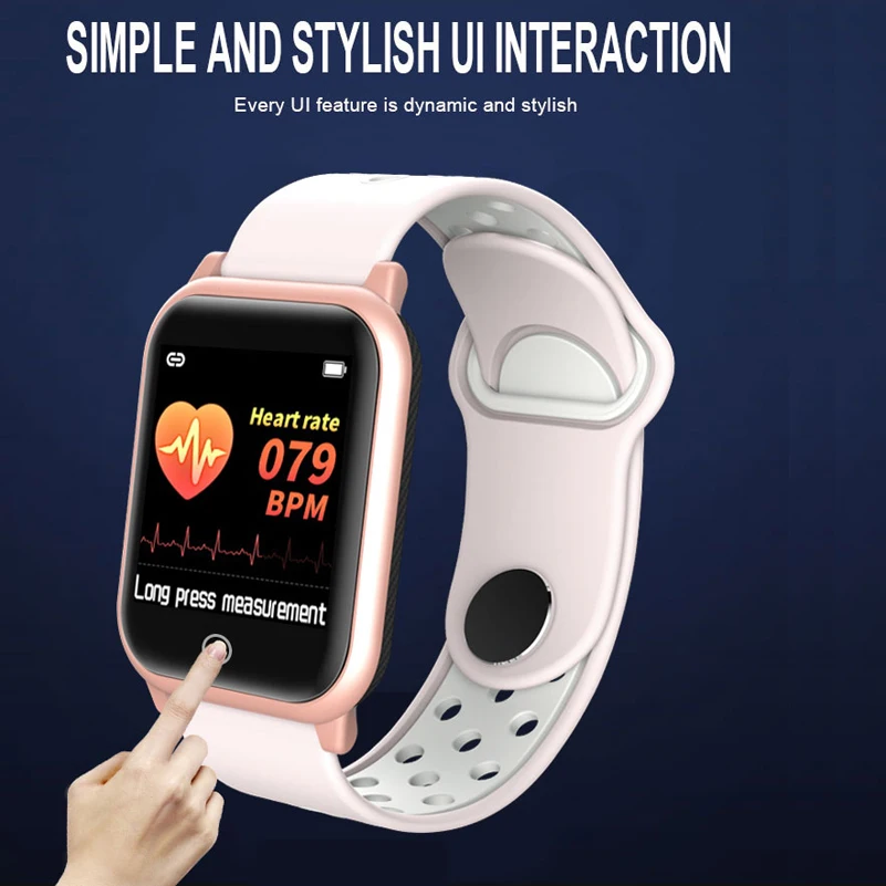 Sleeplion KY11 Bluetooth Смарт-часы фитнес-трекер Смарт-часы с шагомером водонепроницаемый монитор сердечного ритма сон прогулки