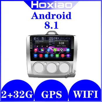 

2 DIN 9 Inch Android 8.1 GPS Navigation Touchscreen Quad-core Car Radio For Ford Focus Exi AT2004 2005 2006 2007 2008 2009-2011