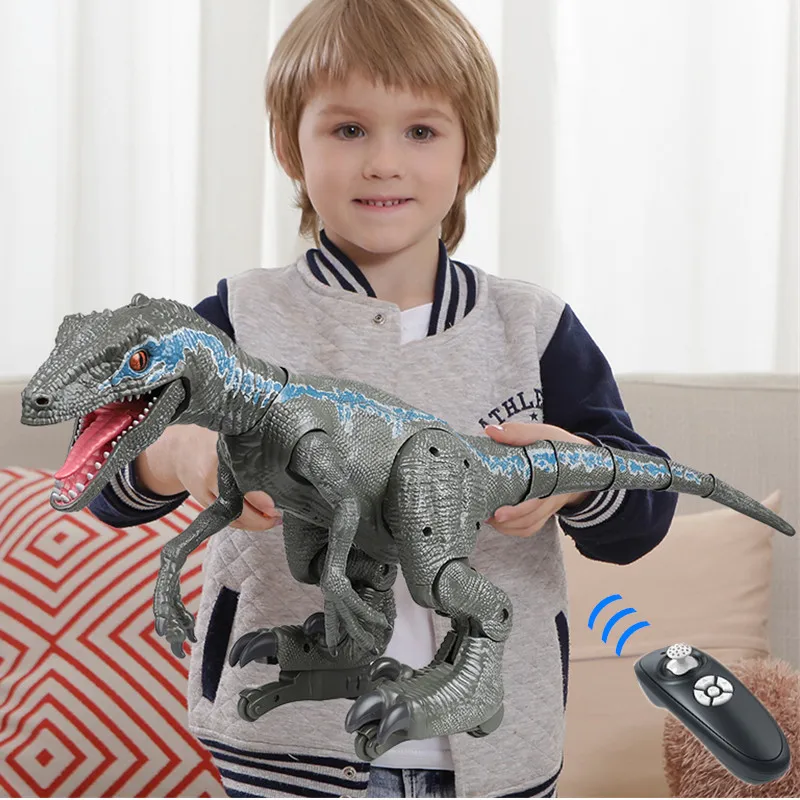

RC Robot Toys Dinosaur Remote Control Dinosaur Animals Intelligent Electric Walking controlled car Toys For Boys Christmas Gift