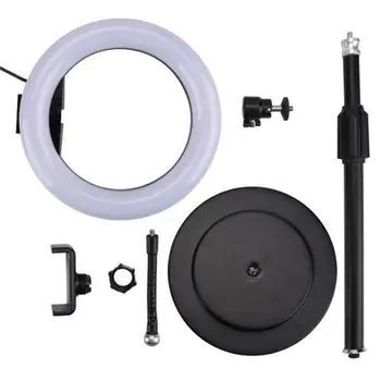 

Dimmable LED Ring Light Studio Live Video LED Phone Lamp Self-timer fill light Compatible with most smartphones