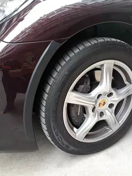 

2Pcs Universal Arch Car Wheel Eyebrow Fender Flares Auto Car Mudguard Anti-scratch Protector Strips Car Mud Guard Styling