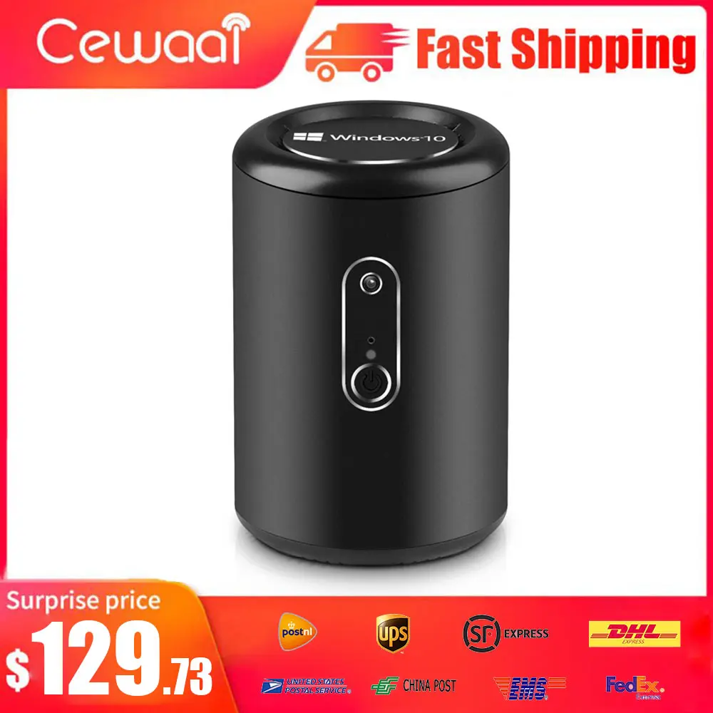 G2 PRO Mini PC intel Atom-X5 Z8300 портативный компьютер настольный четыре ядра Windows 10 2 Гб ОЗУ 32