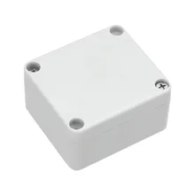 Uxcell 64 мм x 58 мм x 35 мм ABS РАСПРЕДЕЛИТЕЛЬНАЯ КОРОБКА Универсальный проект корпус для внутреннего наружного электрического