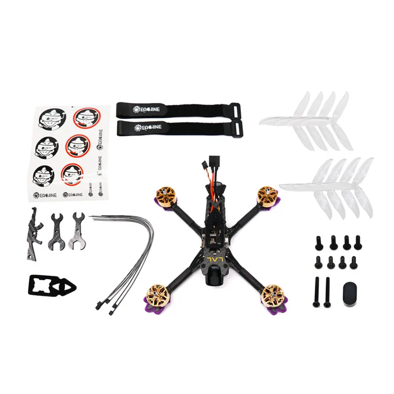 Eachine LAL5 225 мм 5 дюймов 4K 6S FPV скоростной Дрон для гонок PNP F405 Bluetooth V2Cam 2507 1850KV 50A Blheli_32 с диагональю экрана 3-6S 5,8 ГГц 25-800 МВт
