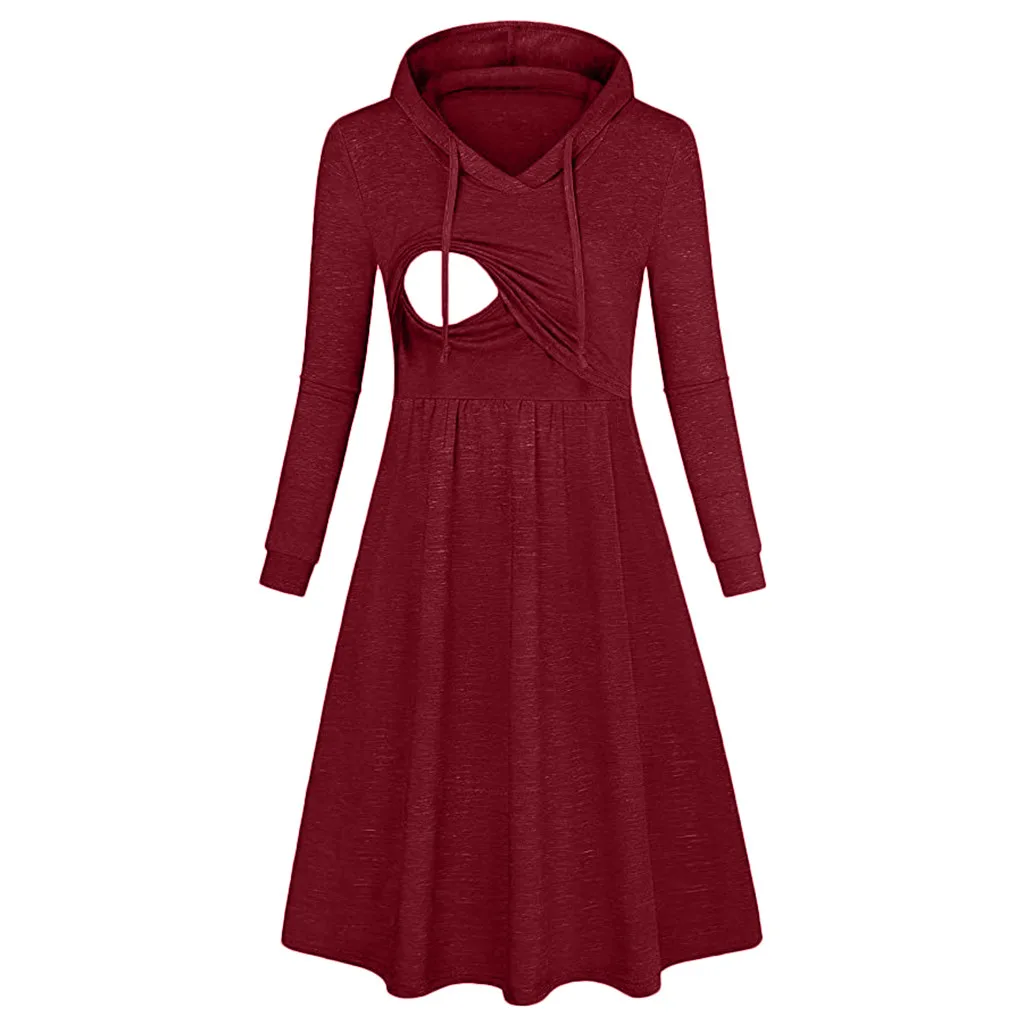 Zwangerschaps Kleding платье для кормящих мам для беременных женщин и кормящих мам