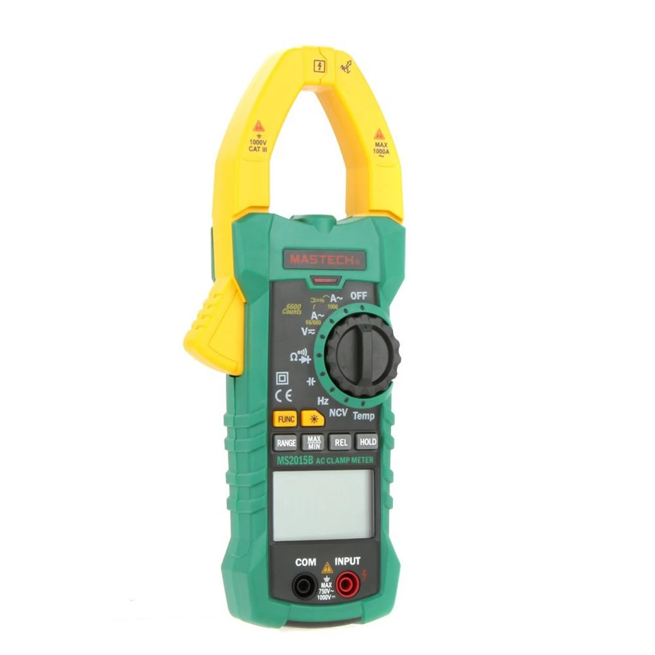 MASTECH MS2015B 1000A AC хомуты с сопротивлением емкостью частотой температурой и NCV