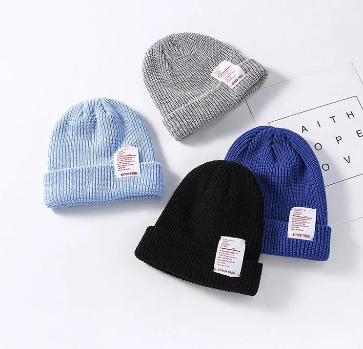 Вязаная зимняя шапка унисекс в стиле хип хоп|Аксессуары для костюмов| |