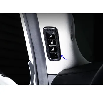

Car Styling Garnish Frame Lamp Trim ABS Chrome Front Air Condition Outlet Vent For Mazda CX-5 CX5 2nd Gen 2017 2018 2019 2020